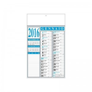 Olandese Notes Nero E Blu - D25/B-117