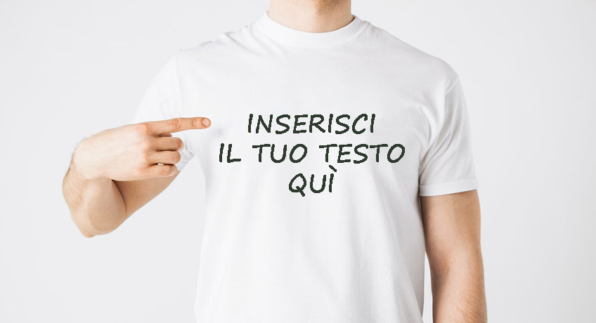 magliette personalizzate logo