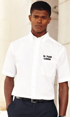 CAMICIA-OXFORD-MANICA-CORTA