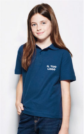 POLO-PIQUE'-BAMBINA-MANICA-CORTA