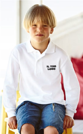 POLO-PIQUE'-BAMBINO-MANICA-LUNGA