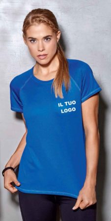 active-mesh-donna-girocollo-manica-corta